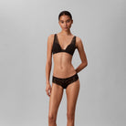 Calvin Klein Eternal plunge BH, sort - LV00QF8957 - UB1 - Black