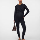 Mamalicious MLemma 2-pak graviditetsleggings, sort - 20016844 - Black/black - Black/black