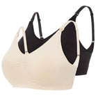Mamalicious MLilja Feed Me 2-pak amme BH, multi - 20016722 - Black/mellow buff - Black/mellow buff
