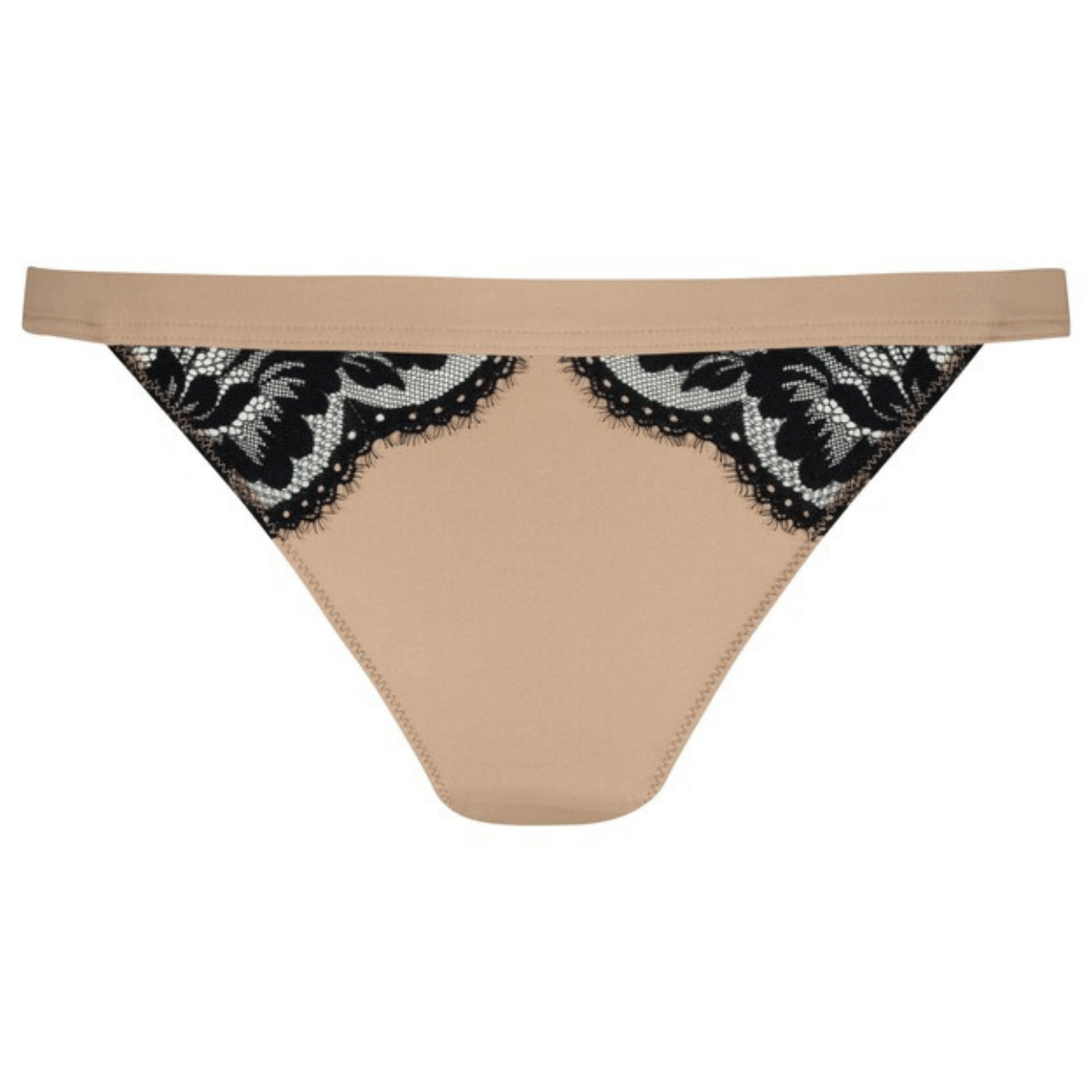 Mey Poetry Vogue tanga trusse, sort - 79271 - 1810 - Golden Hazel