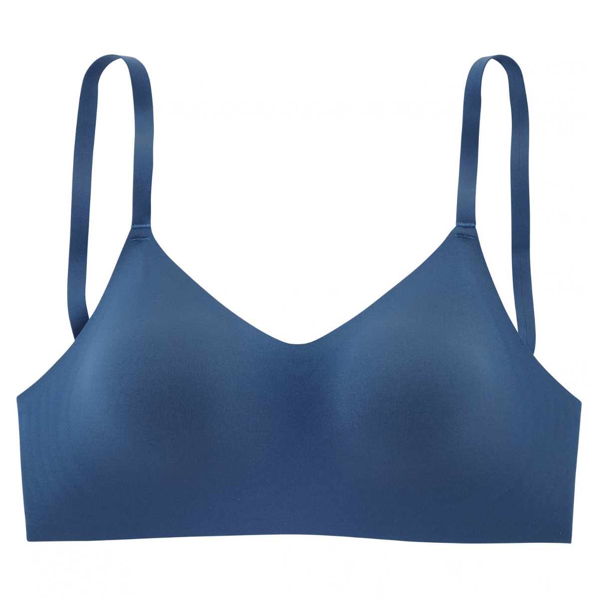 Lascana Nuance Perfect Basics bralette BH, blå - SO-212-BR - jeansblue - Jeans Blue