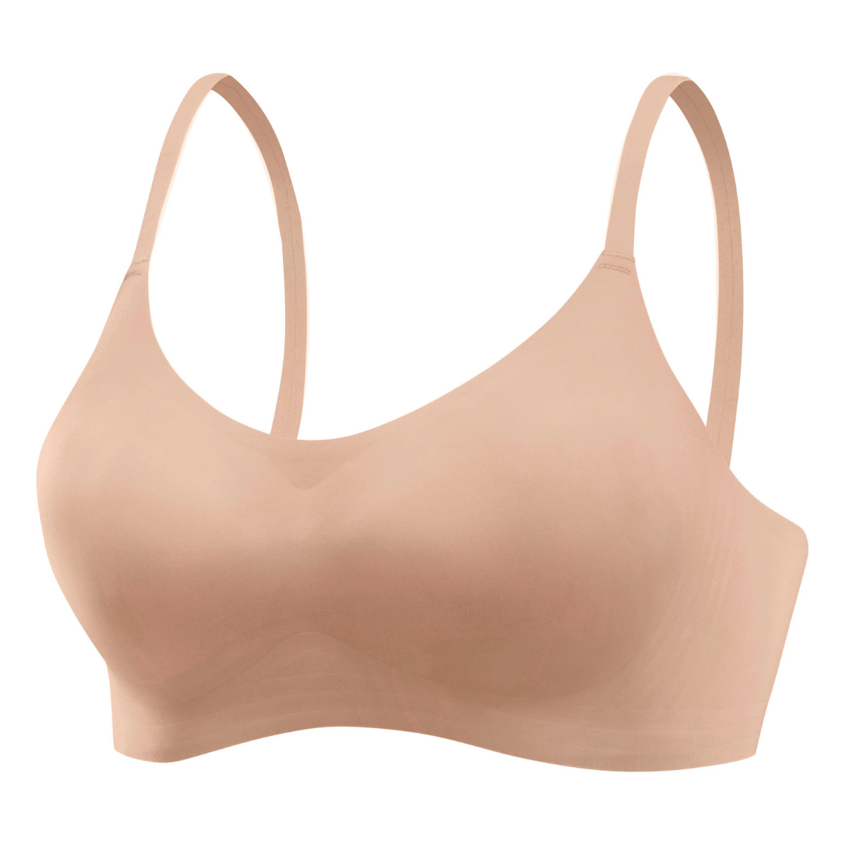 Lascana Nuance Perfect Basics bralette BH, beige - SO-212-BR - toffee - Toffee