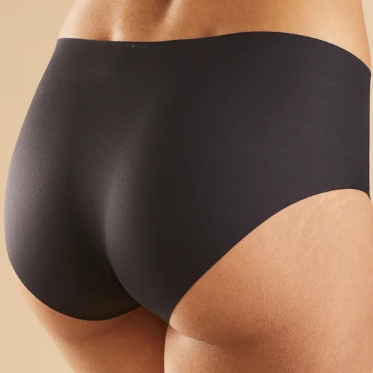 Lascana Nuance Slip Selection 4 hipster trusse, sort - VB-212-P - black - Black