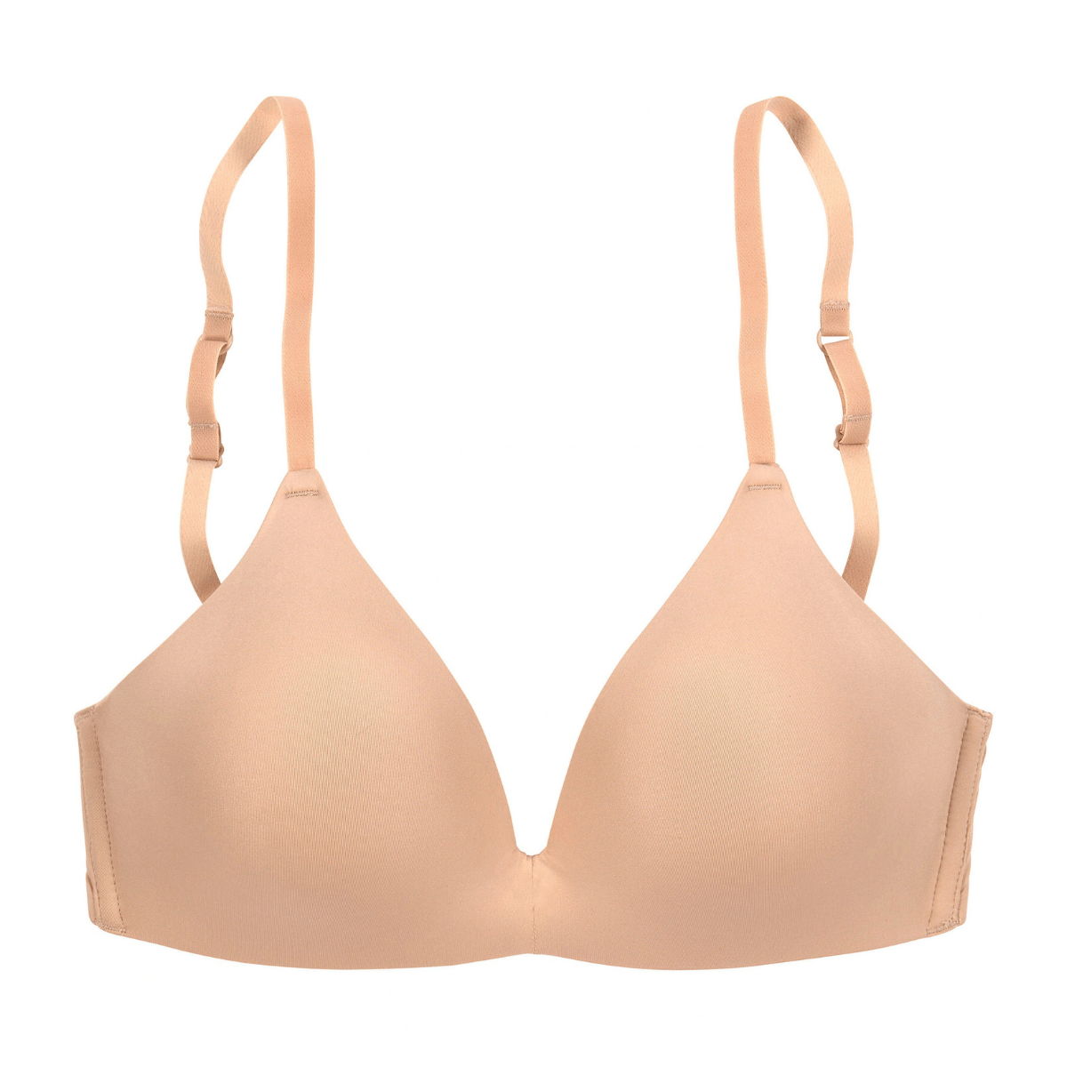 Lascana Perfect Basics push-up BH, beige - JK-53-PB - toffee - Toffee