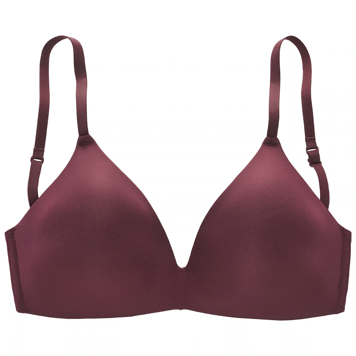 Lascana Perfect Basics push-up BH, rød - JK-53-PB - bordeaux - Bordeaux