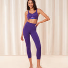 Triumph Cardio 7/8 High Waist - Purple Haze - 10215957-6848