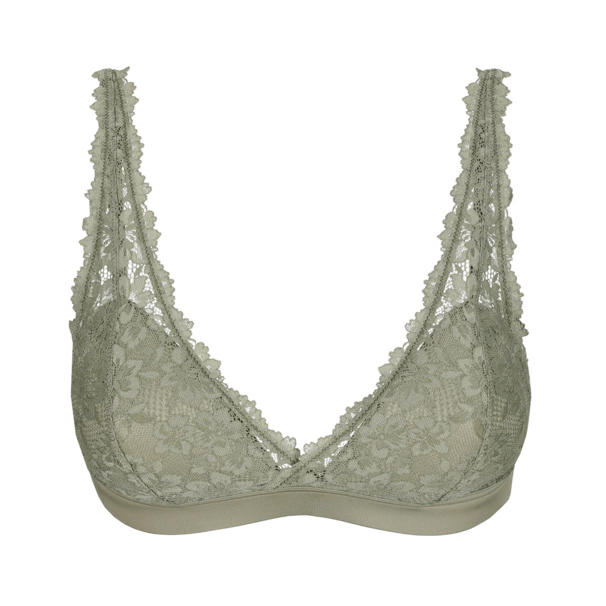 Marie Jo Soft Studio bralette BH, grøn - 0103044 - BTQ - Botanique