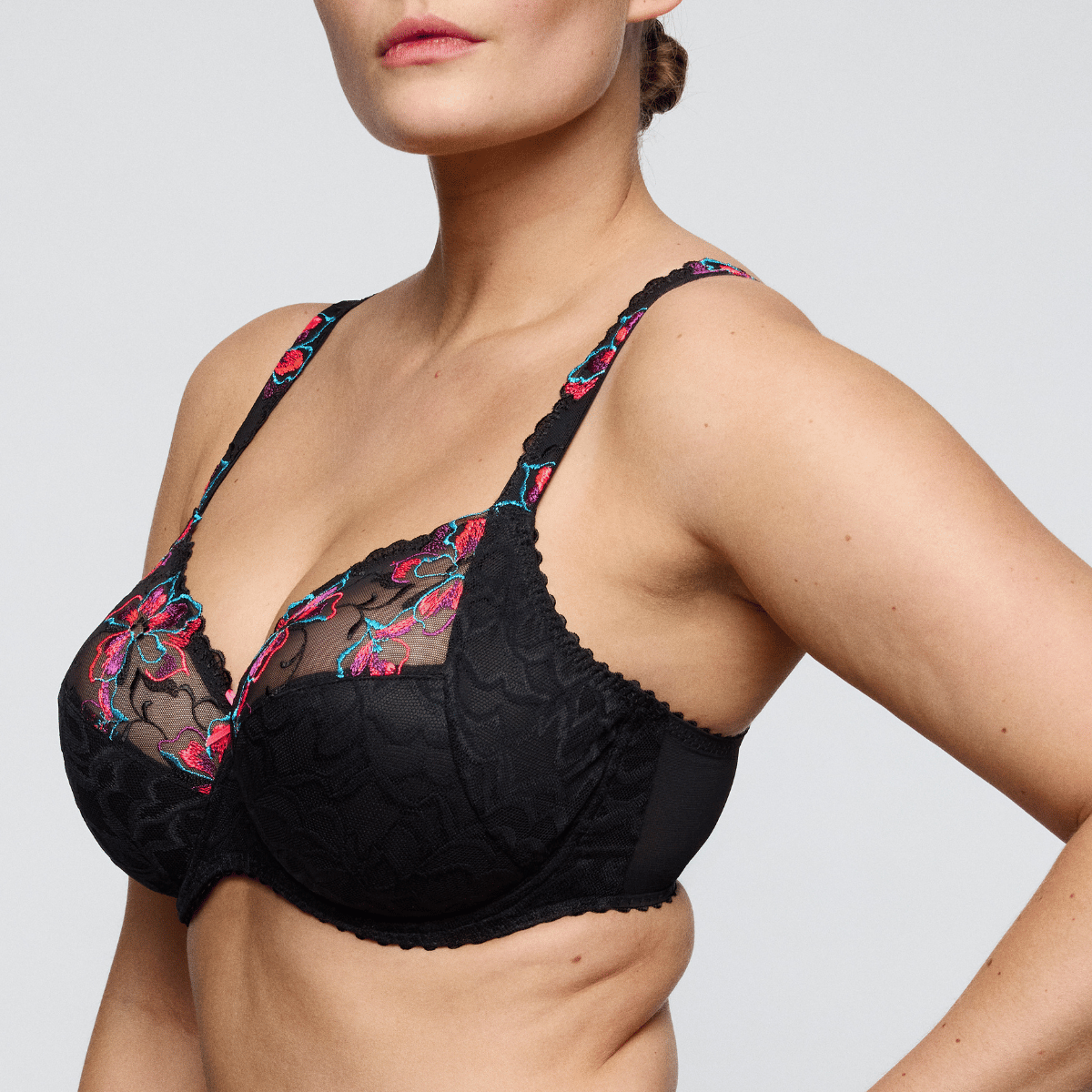 PrimaDonna Miyara full-cup BH, sort - 0163620 - FLE - Floral Eclipse