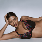 PrimaDonna Miyara plunge BH, sort - 0163622 - FLE - Floral Eclipse