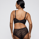PrimaDonna Miyara bralette BH, sort - 0163626 - FLE - Floral Eclipse