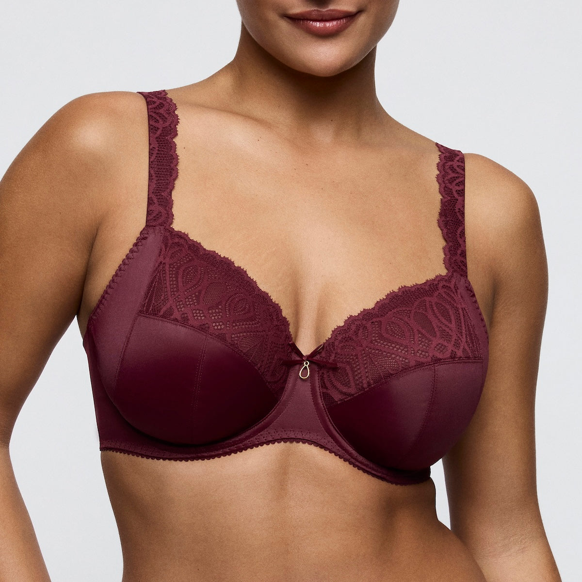 PrimaDonna Salerno full-cup BH, rød - 0163530-35 - EVR - Evening Red