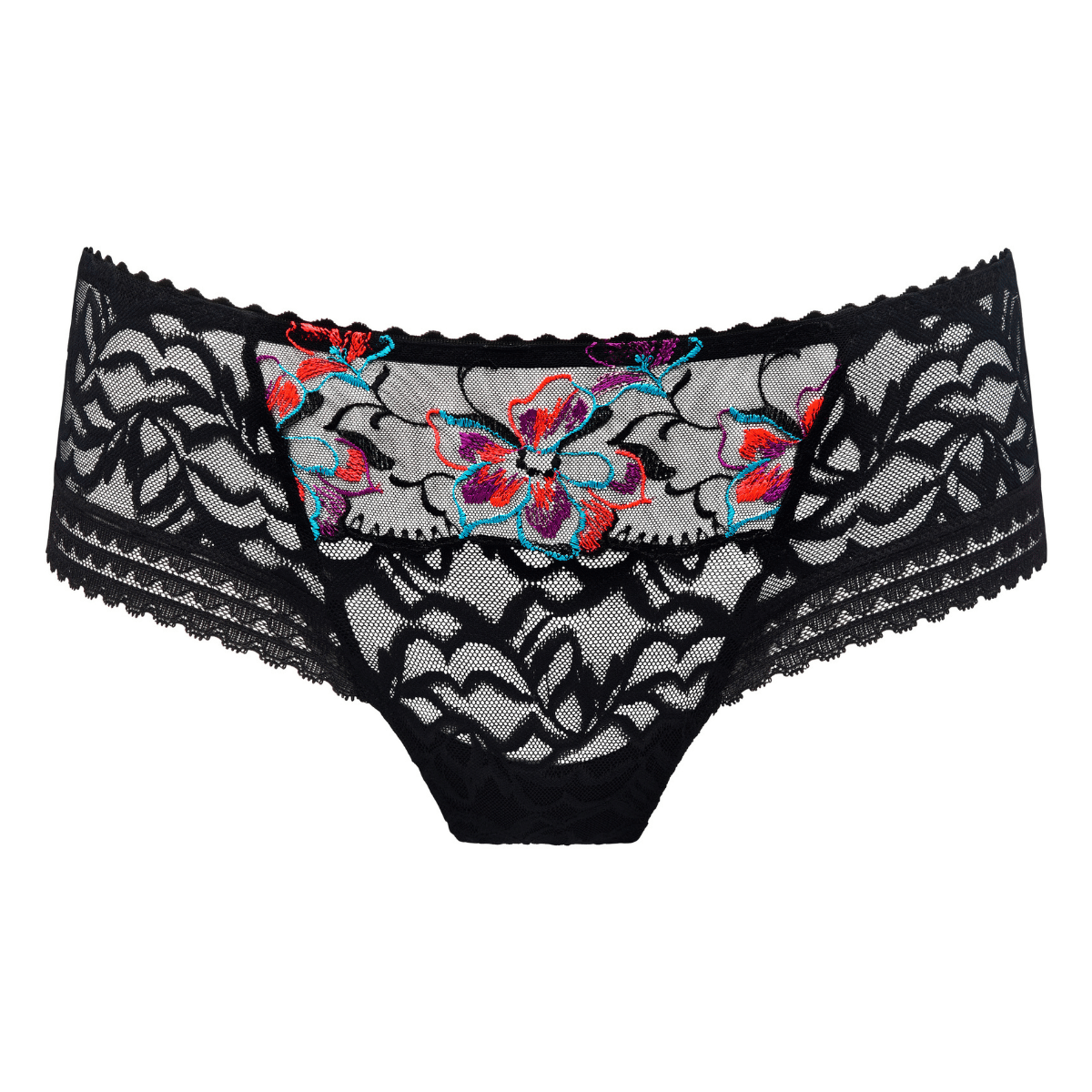 PrimaDonna Miyara hipster trusse, sort - 0663621 - FLE - Floral Eclipse